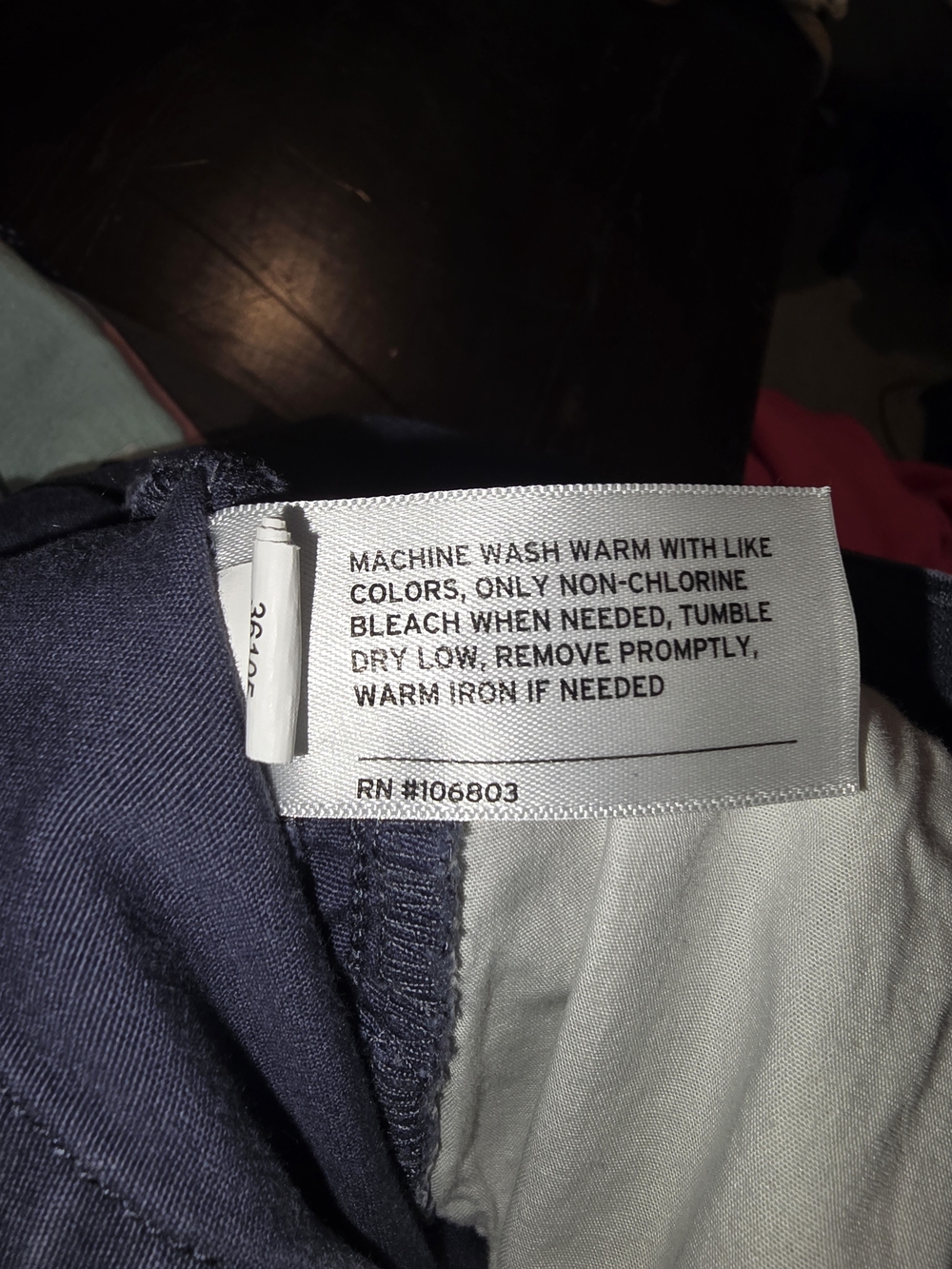 Duluth Trading Co. Blackhills Cotton Stretch Jogger Pants Slate Grey 14 - Picture 5 of 5